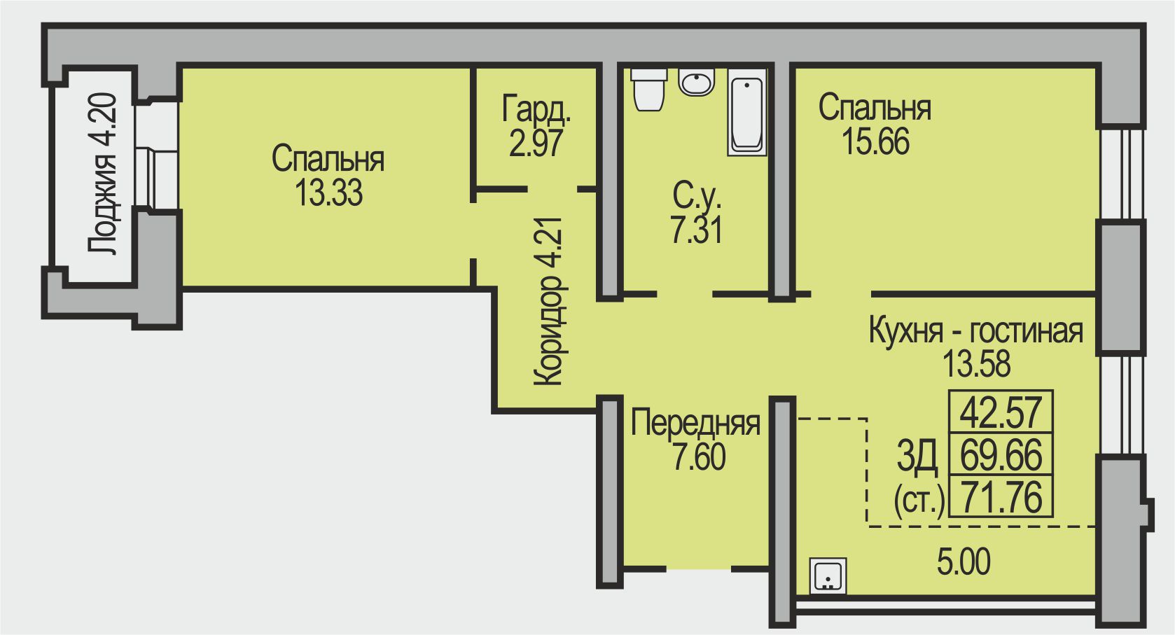 3   71,76 (1) .  .12 ".."